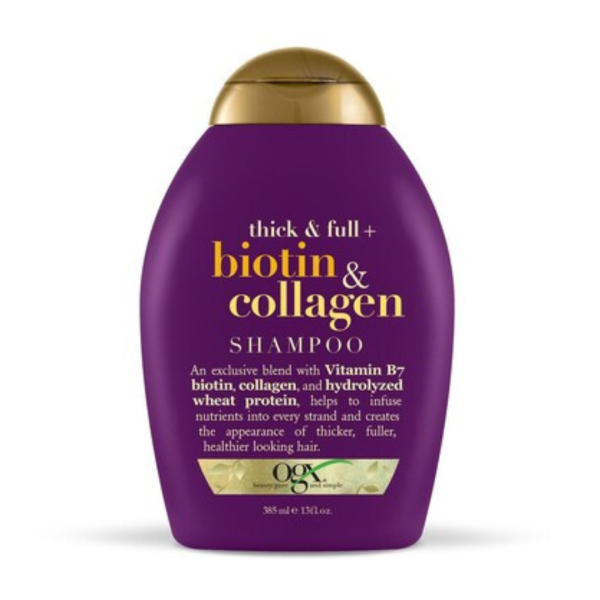 Ogx Thick & Full Biotion & Collagen Shampoo, 385ml