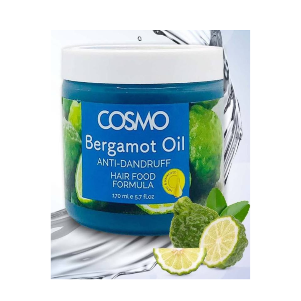 Cosmo Bergamot Oil Anti Dandruff Hair Food Formula, 170ml