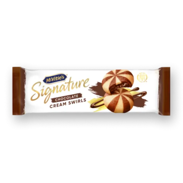 McVitie's Signature Chocolate Cream Swirls, 142g