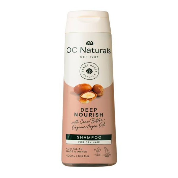 OC Naturals Deep Nourish with Cacao Butter & Organic Argan Oil Shampoo, 400ml