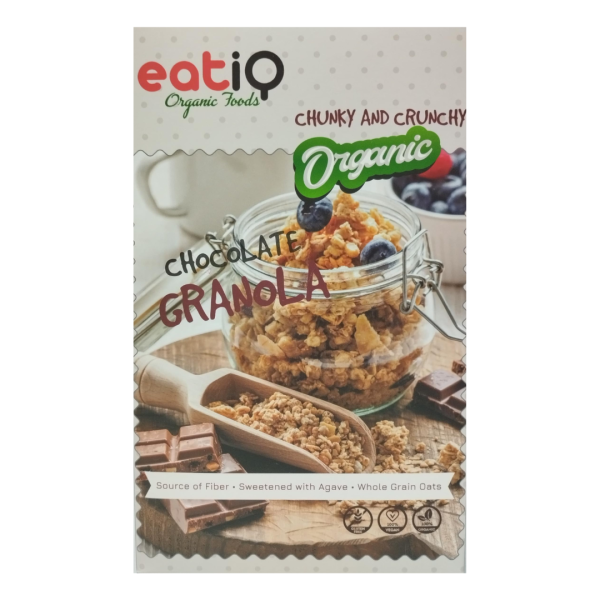 Eatiq Chunky and Crunchy Organic Chocolate Granola, 320g