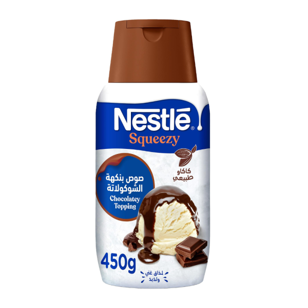 Nestle Squeezy Chocolatey Topping, 450g