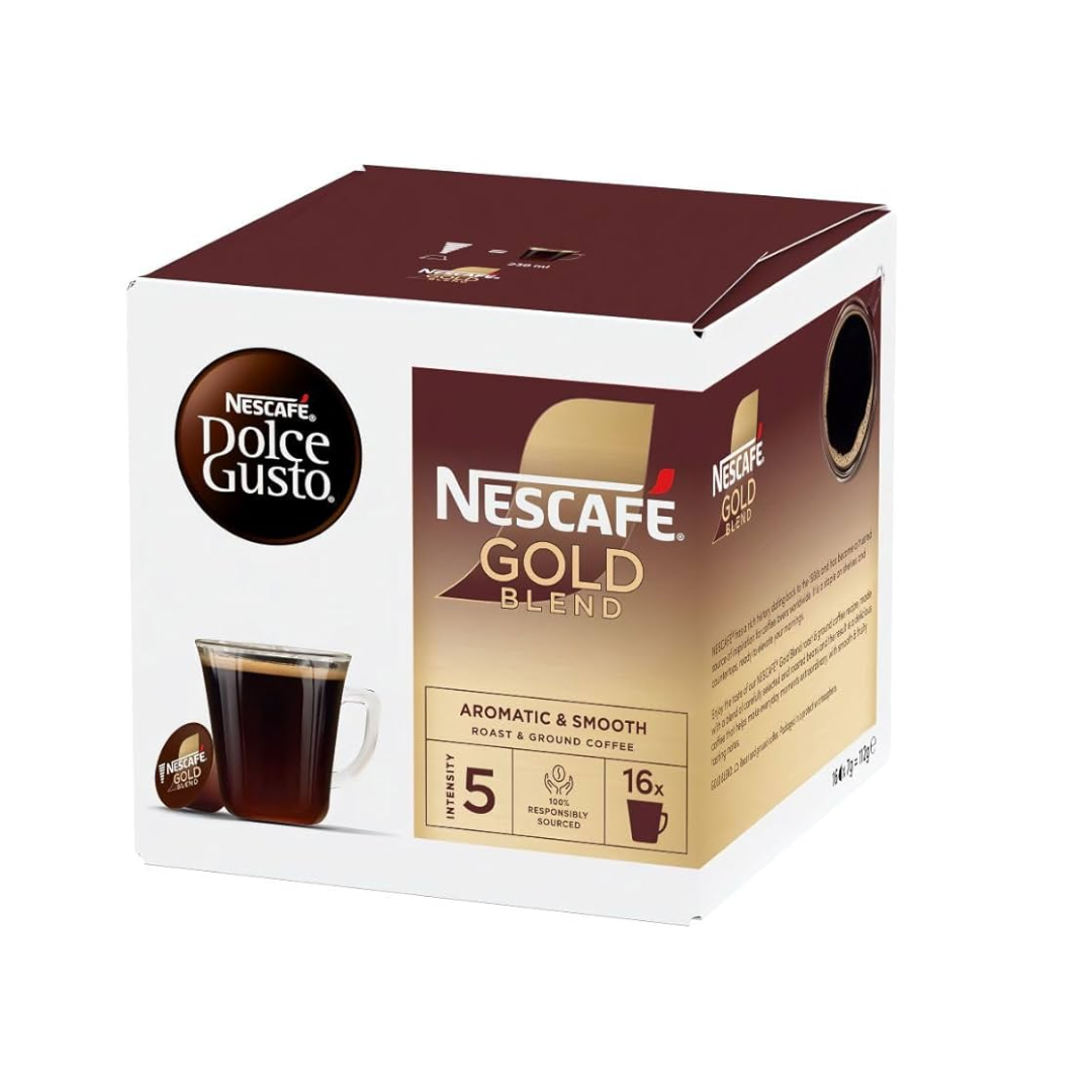 Untitled design (1) Nescafe Dolce Gusto Nescafe Gold Blend, 112g - Image 1