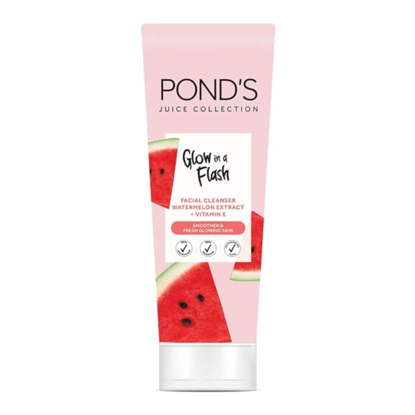 Pond's Glow in a Flash Facial Cleanser Watermelon Extract, 90g