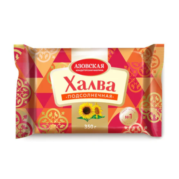 Azov Halva with Sunflower Seeds, 350g