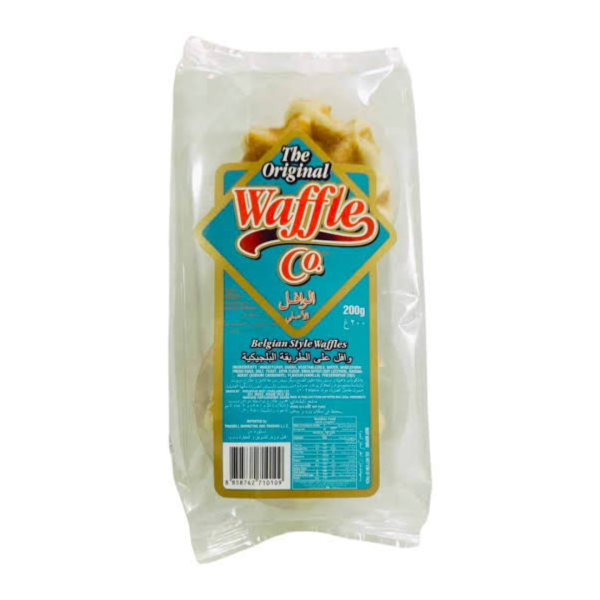 The Original Waffle Co Belgian Style Waffles, 200g