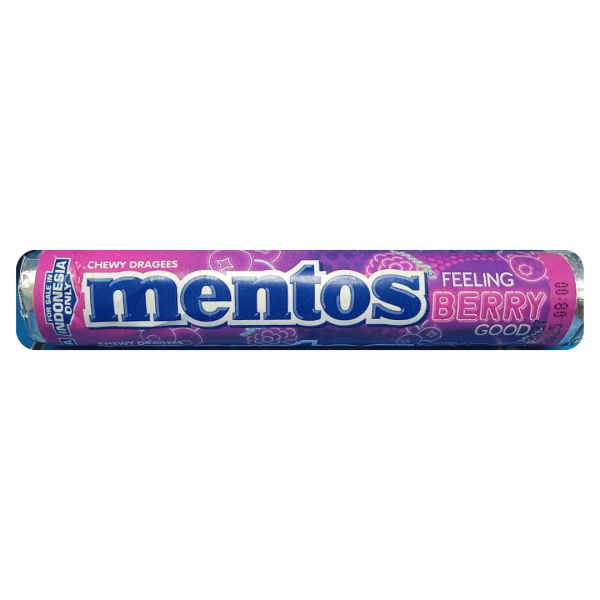 Mentos Feeling Berry Good Chewy Dragees, 29.7g