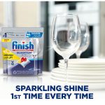 Finish Powerball Quantum Dishwasher Detergent Lemon Sparkle,416g(40Tabs) - Image 2