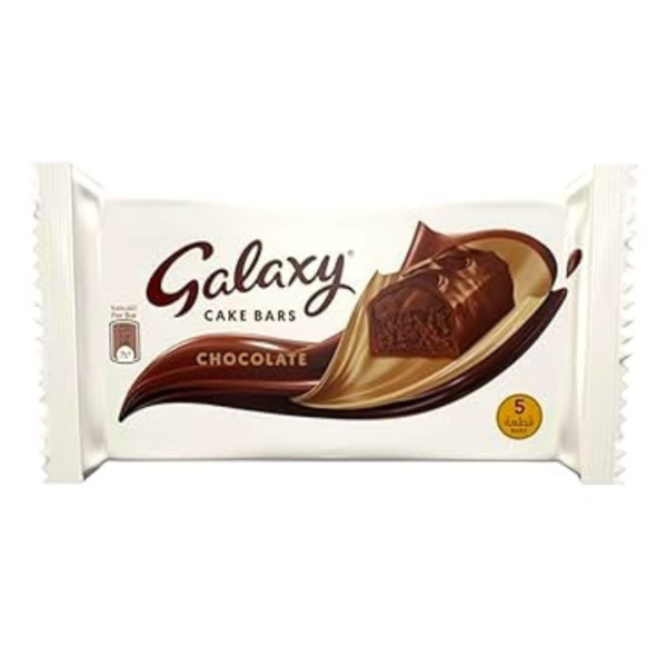 Galaxy Cake Bars Chocolate, 135g