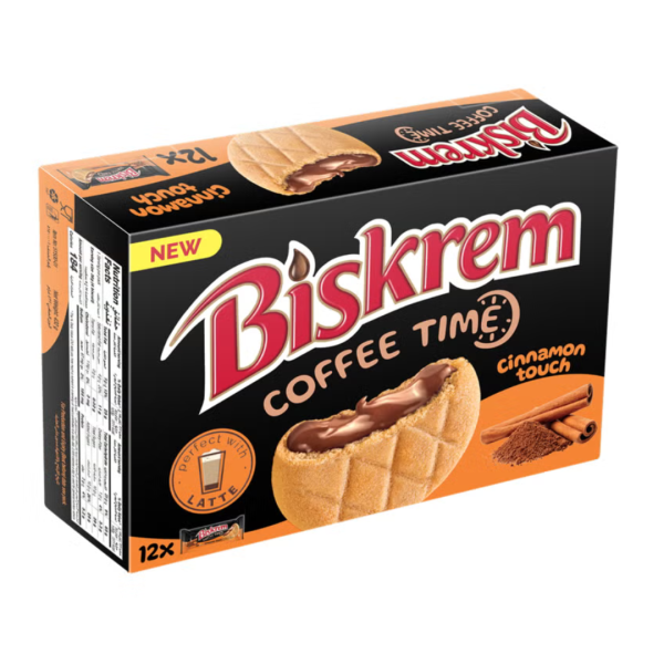 Ulker Biskrem Coffee Time Cinnamon Touch, 432g