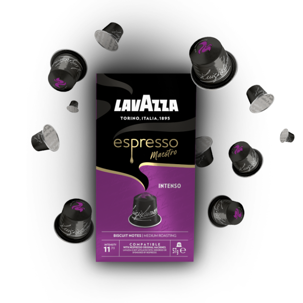 Lavazza Espresso Maestro Intenso Medium Roasting Coffee, 57g
