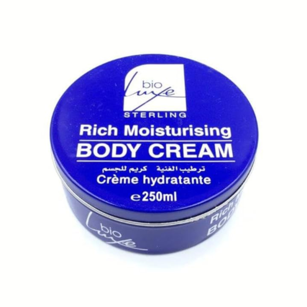 Bio Luxe Sterling Rich Moisturising Body Cream, 250ml