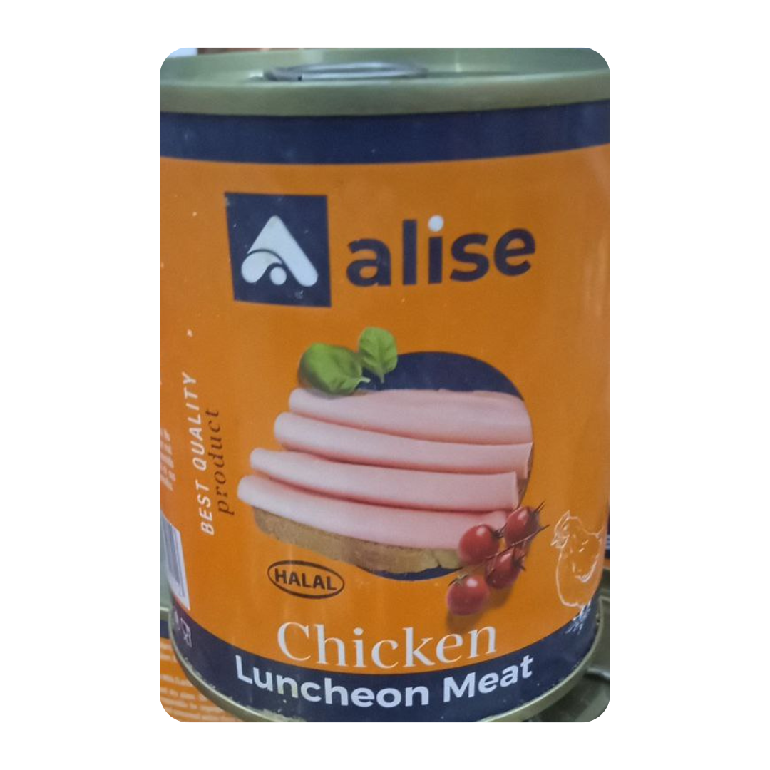 250g - 2025-10-13T214728.458 Alise Chicken Luncheon Meat, 340g - Image 1