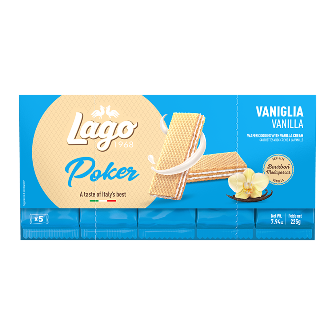 250g - 2025-10-13T215304.783 Gastone Lago Poker Vanilla, 5x45g - Image 1