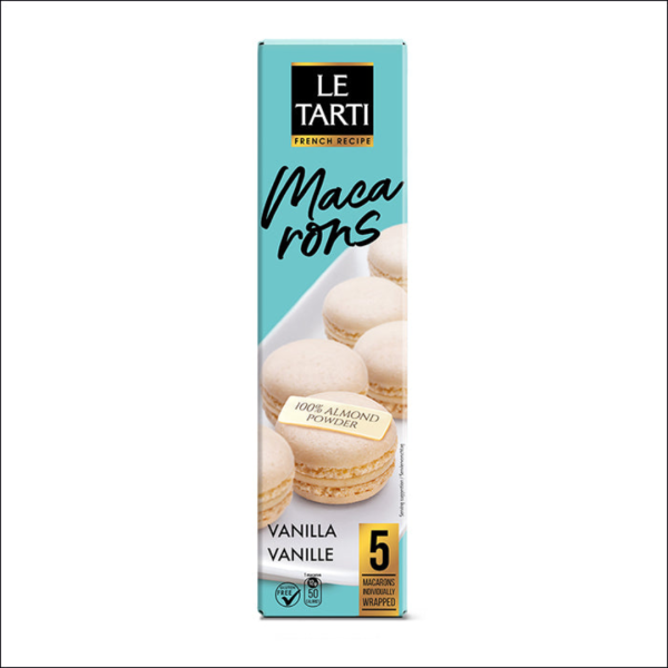 Le Tarti Macarons Vanilla, 60g