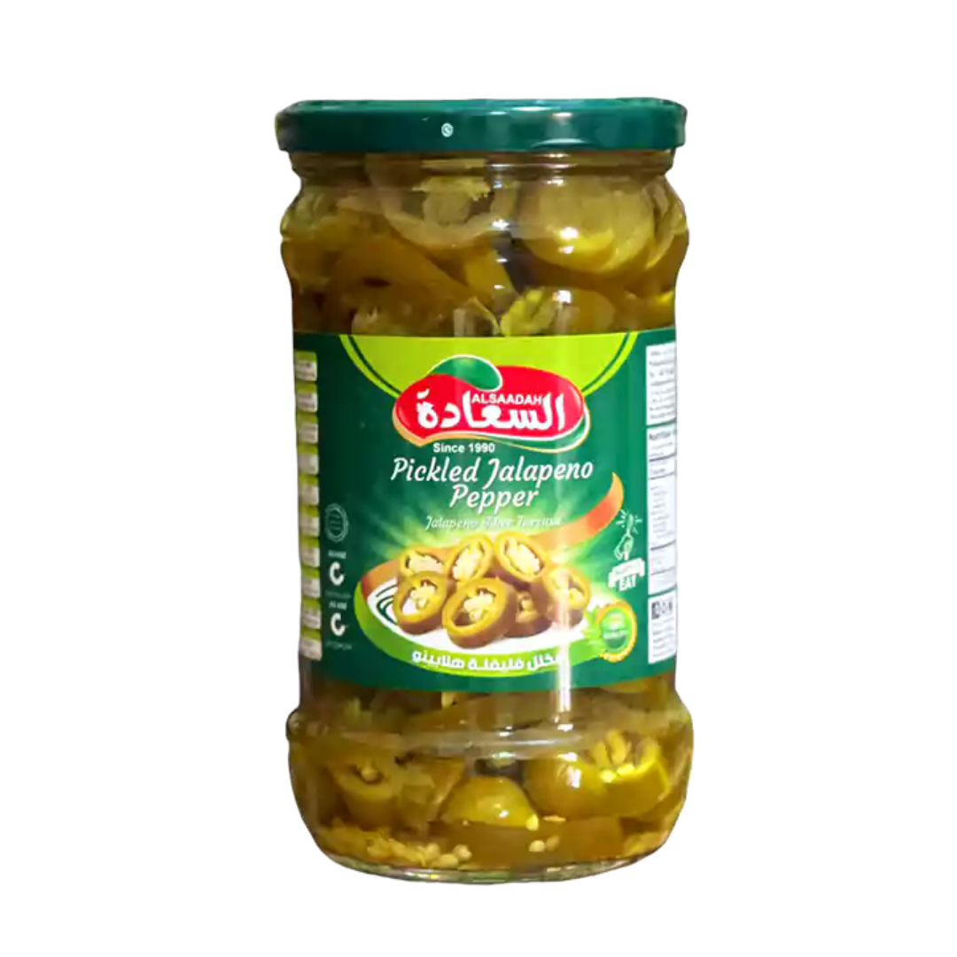 250g - 2025-10-19T204808.889 Al Saadah Pickled Jalapeno, 660g - Image 1