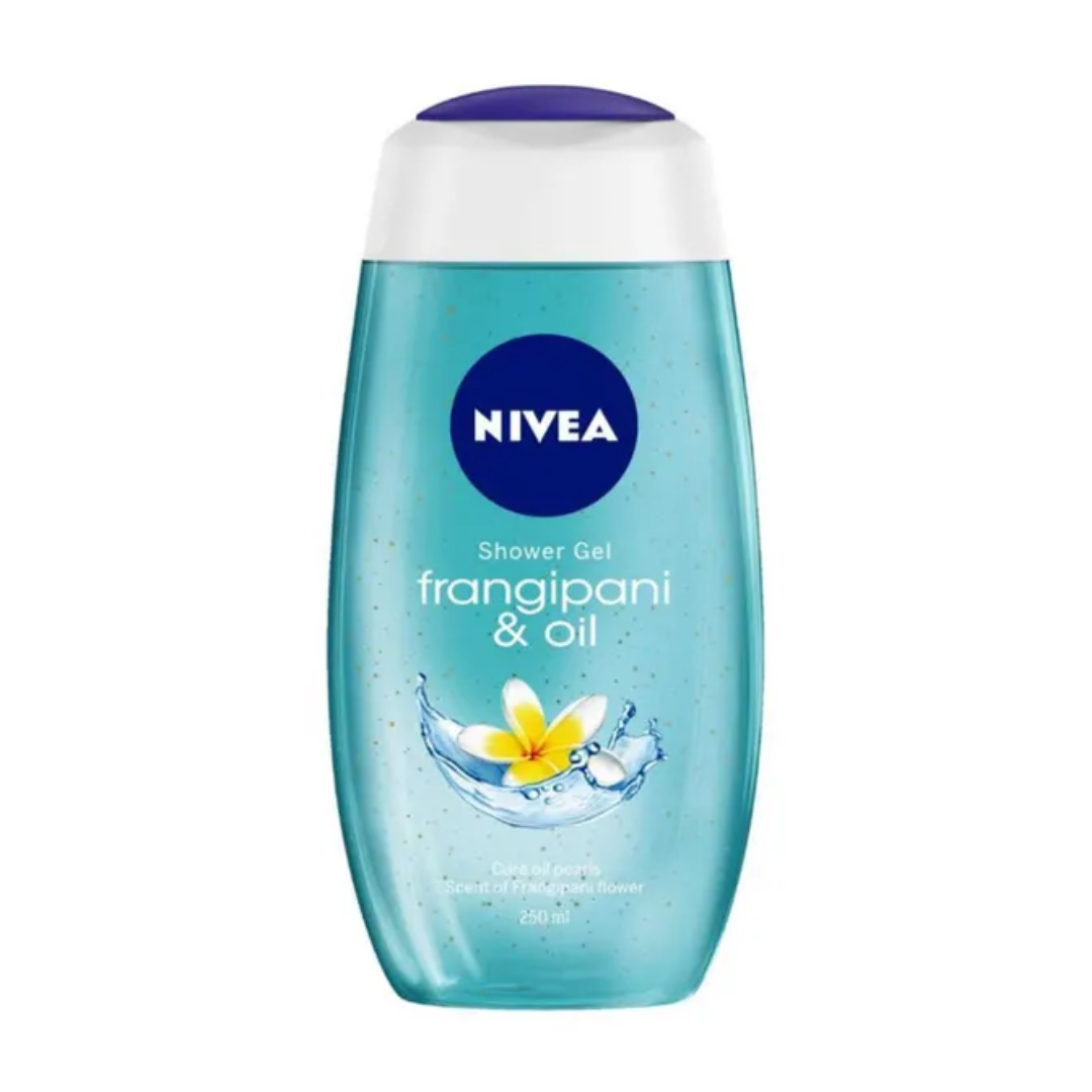 250g - 2025-10-22T201150.209 Nivea Shower Gel Frangipani & Oil, 500ml - Image 1