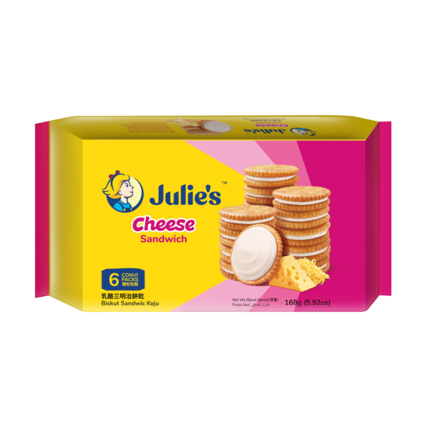 Julie's Cheese Sandwich, 168g