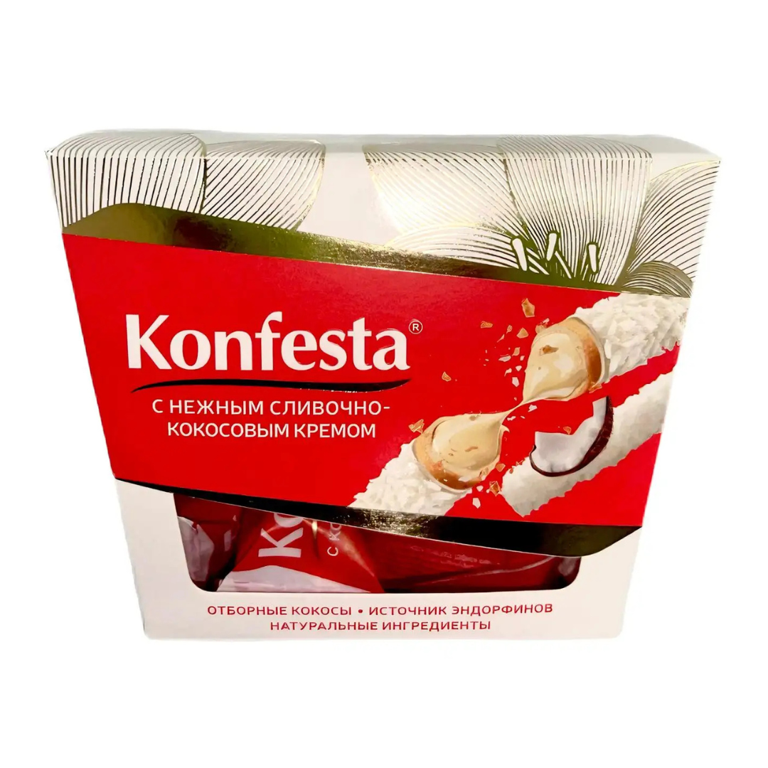 250g - 2025-10-30T202126.855 Konfesta Wafer with Coconut Cream, 150g - Image 1