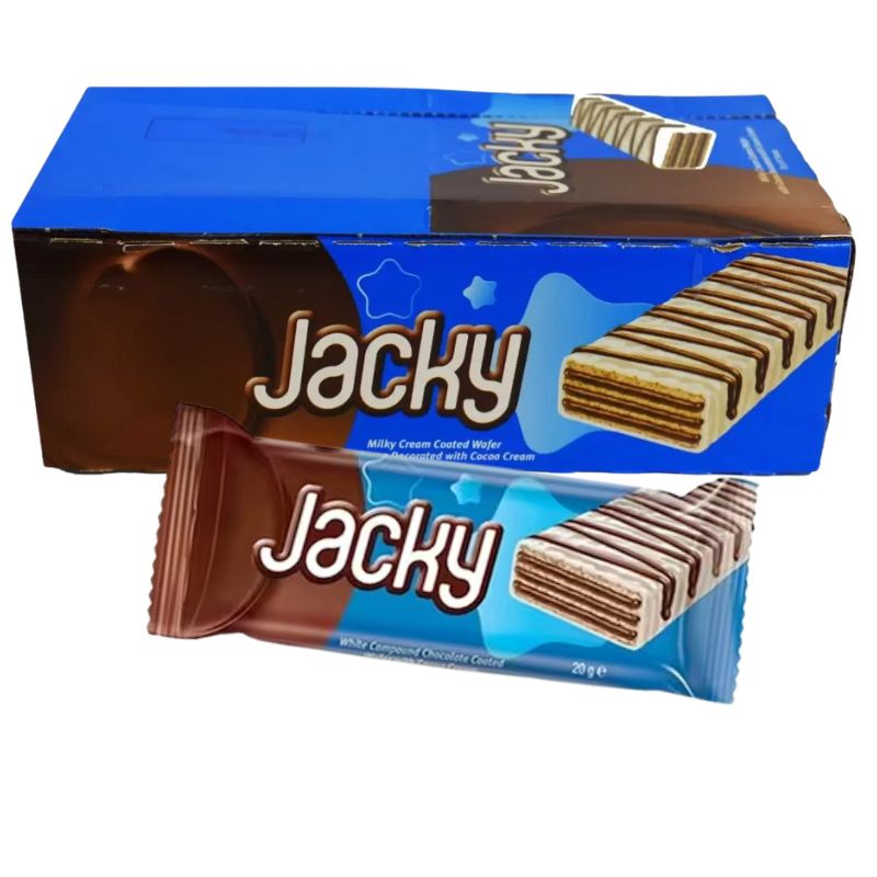 4 Solen Jacky White Wafer, 24x20g - Image 1