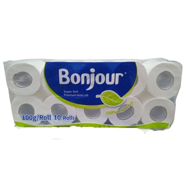 Bonjour Super Soft Premium Toilet Roll,10x100g