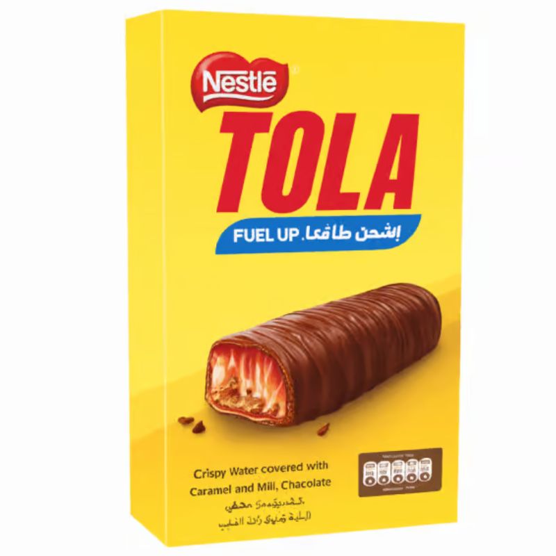 7 Nestle TOLA Caramel & Milk Chocolate Wafer,24x15.5g - Image 1
