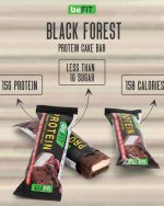 beFit Protein Black Forest Cake Bar, 45gm - Image 2