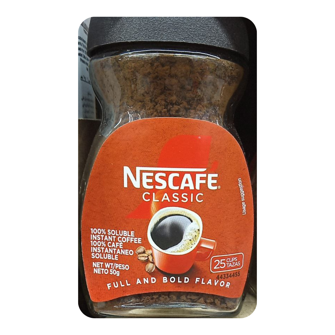 250g - 2025-11-04T211537.338 Nescafe Classic Instant Coffee Full and Bold Flavor, 50g - Image 1