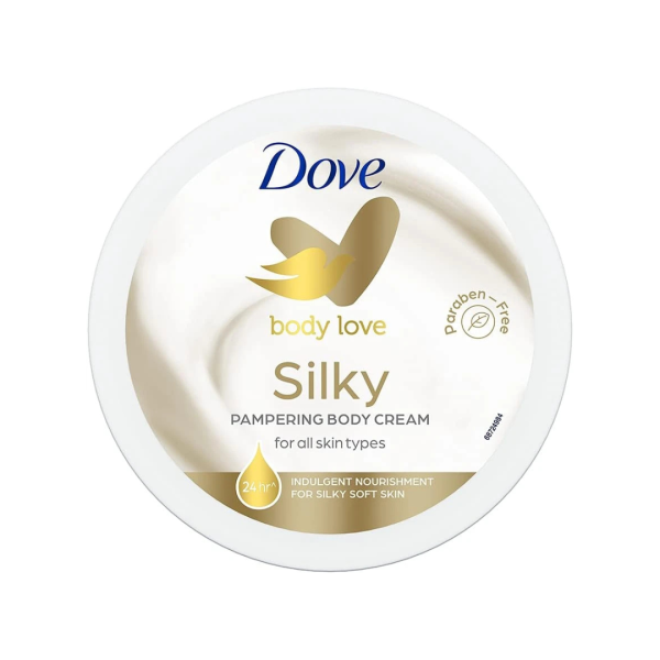 Dove Silky Pampering Body Cream, 300ml